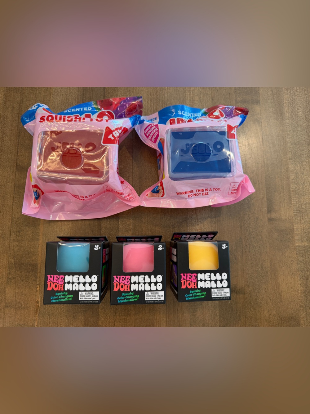 Nee Doh & Jello Squishies